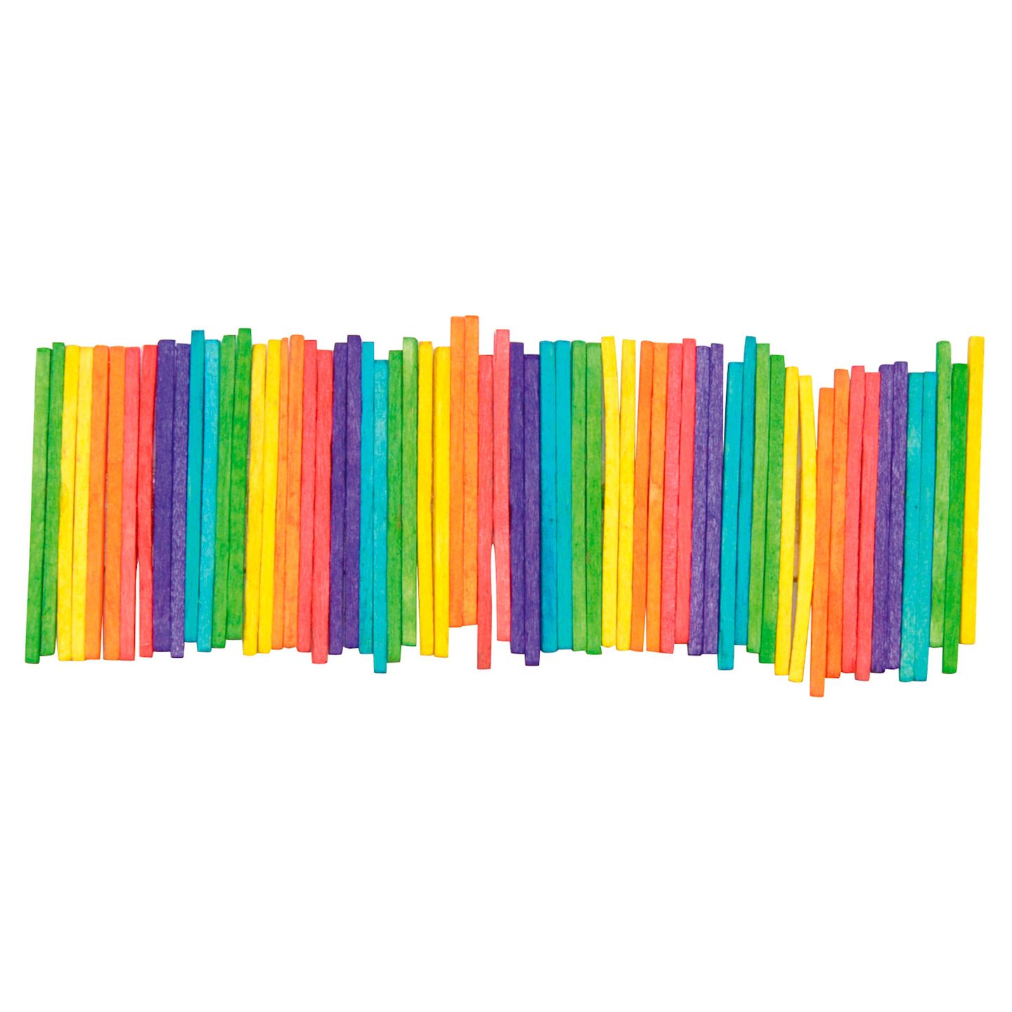 Bastelhölzchen bunt, 1000 Stk.