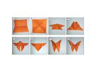 Origami-Schmetterlinge