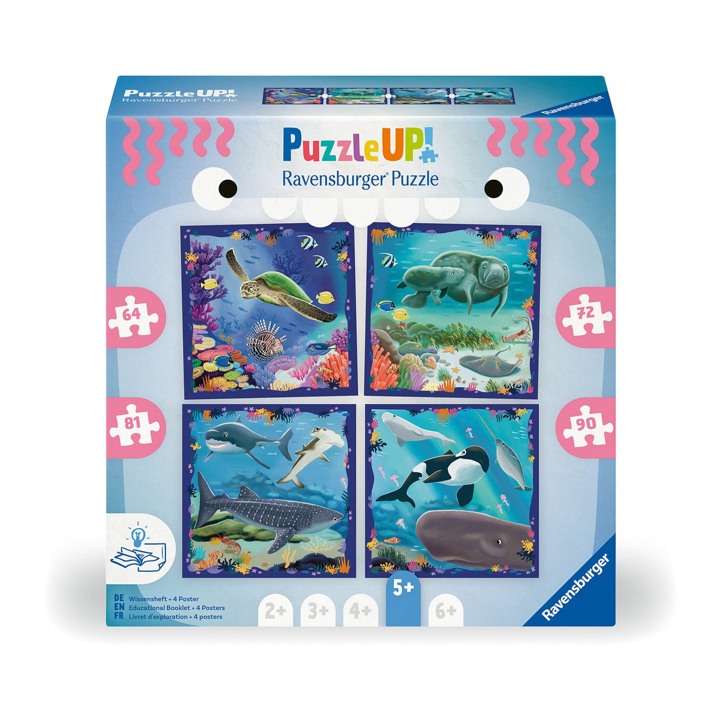 Puzzle Up! Meerestiere