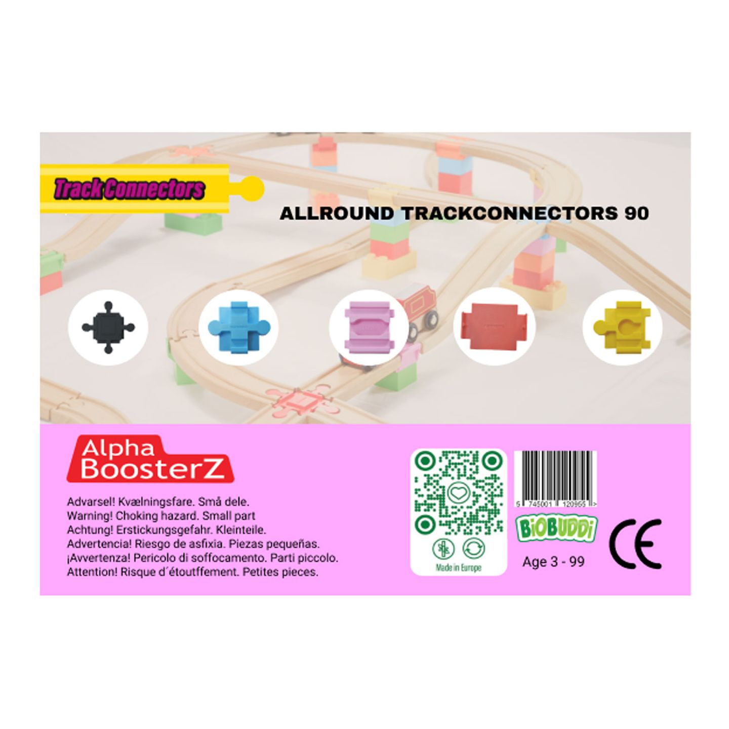 Alpha BoosterZ Allround Track Connectors box 90
