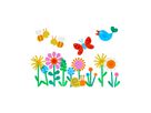 Sachenmacher - Fensterbild Frühling Bastelset