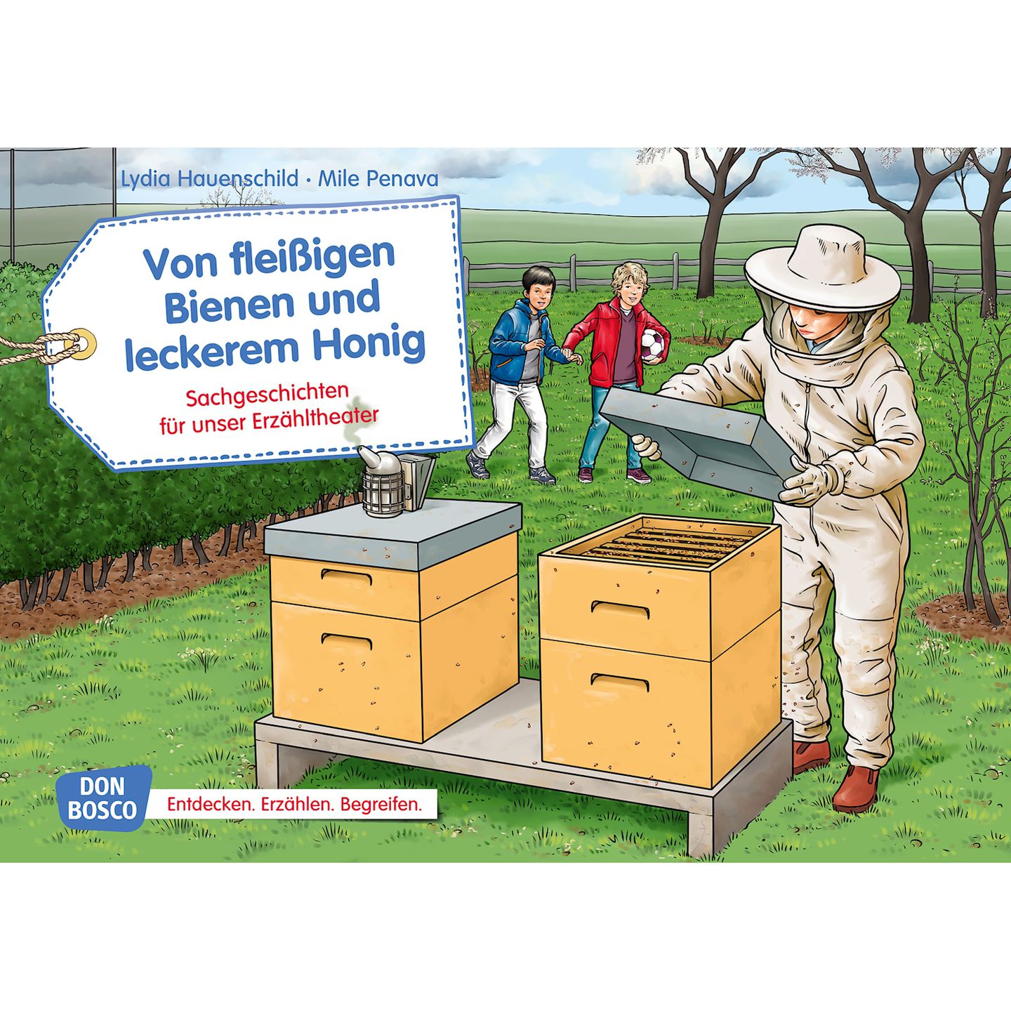 Von fleissigen Bienen und leckerem Honig – Kamishibai Bildkarten