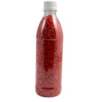 Bügelperlen rot, Flasche 3500 Stück