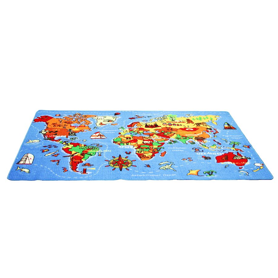 Spielteppich Welt 140 x 200 cm
