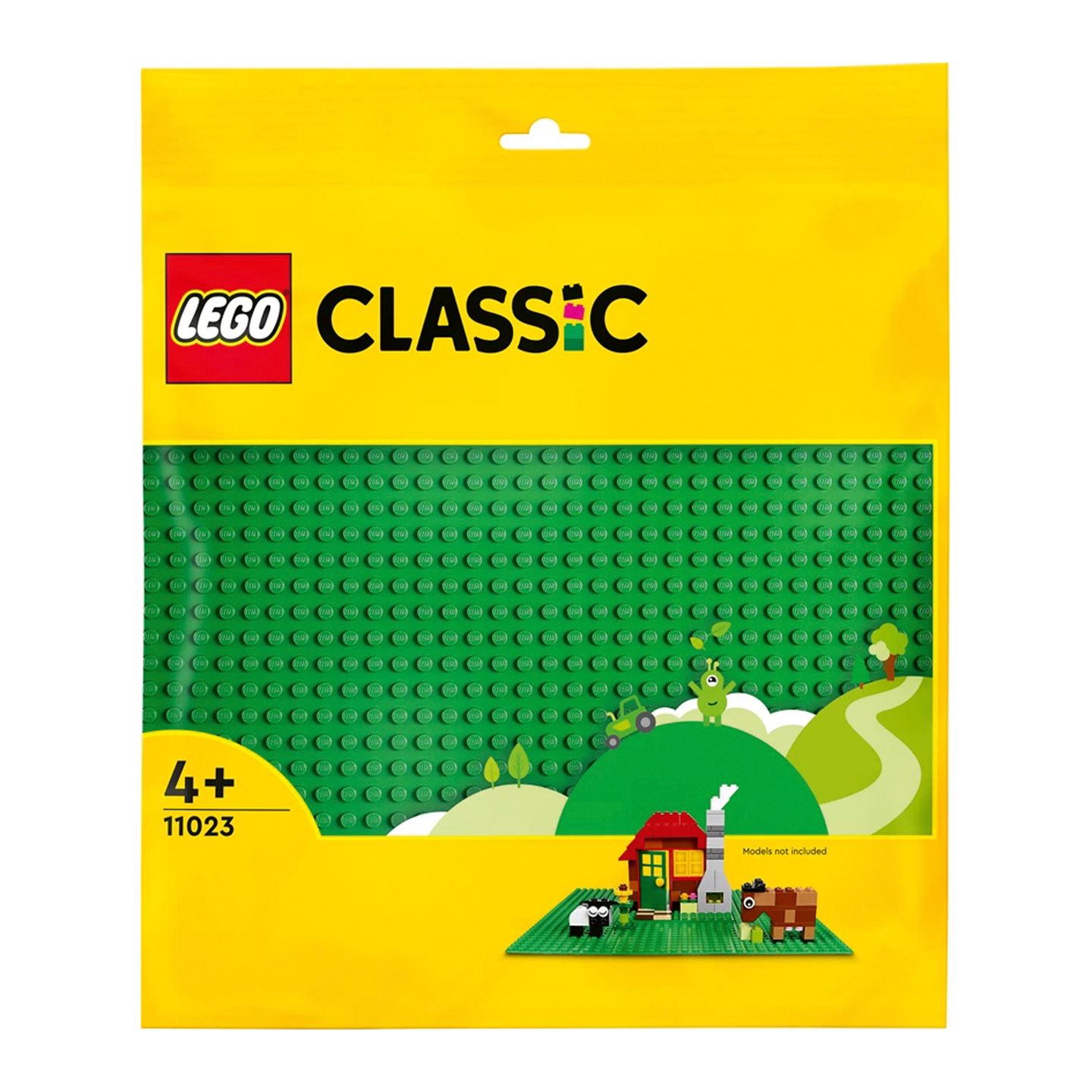 Lego Bauplatte grün Classic