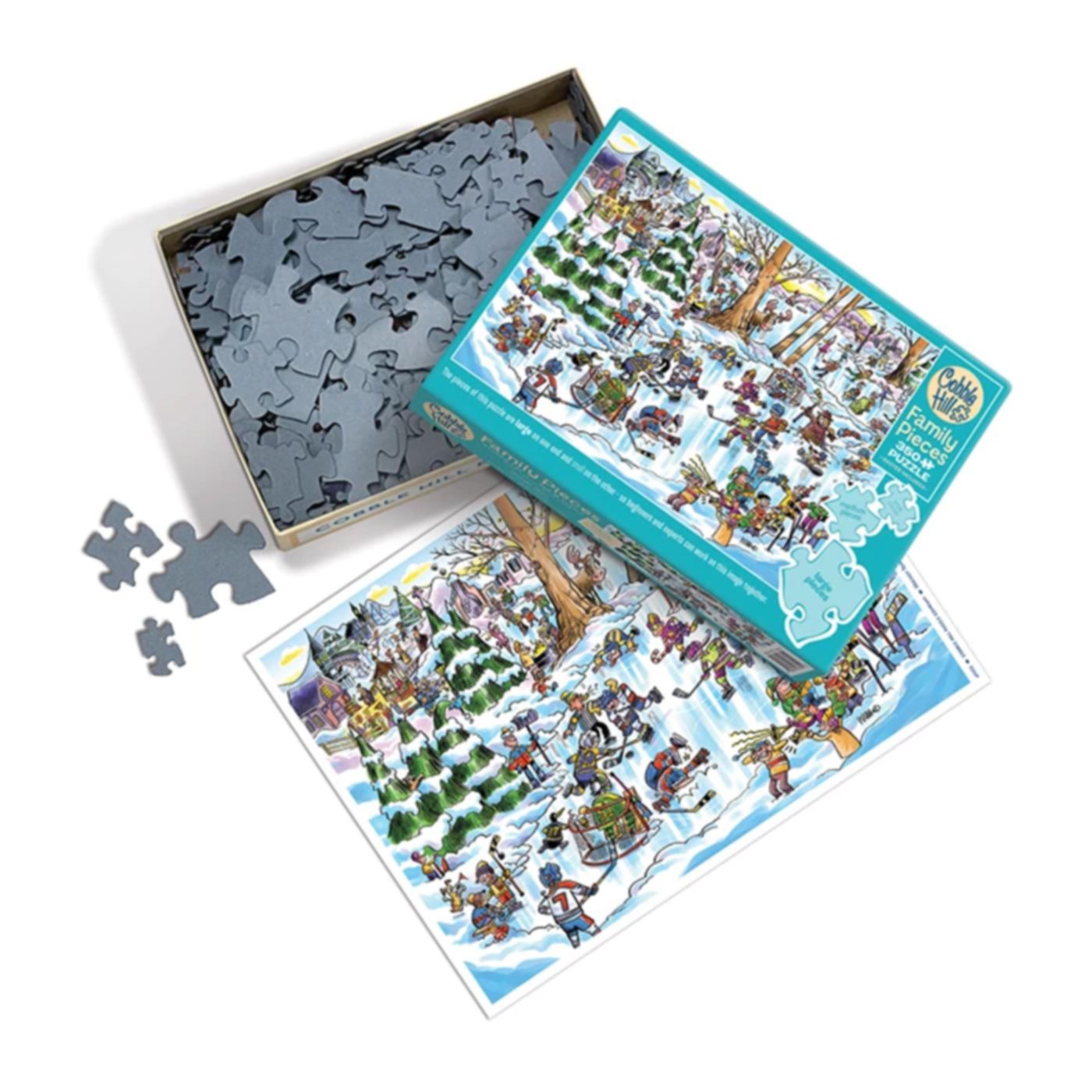 Verrücktes Eishockey, Puzzle 350 Teile