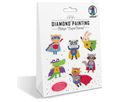Diamond Painting Sticker Superhelden
