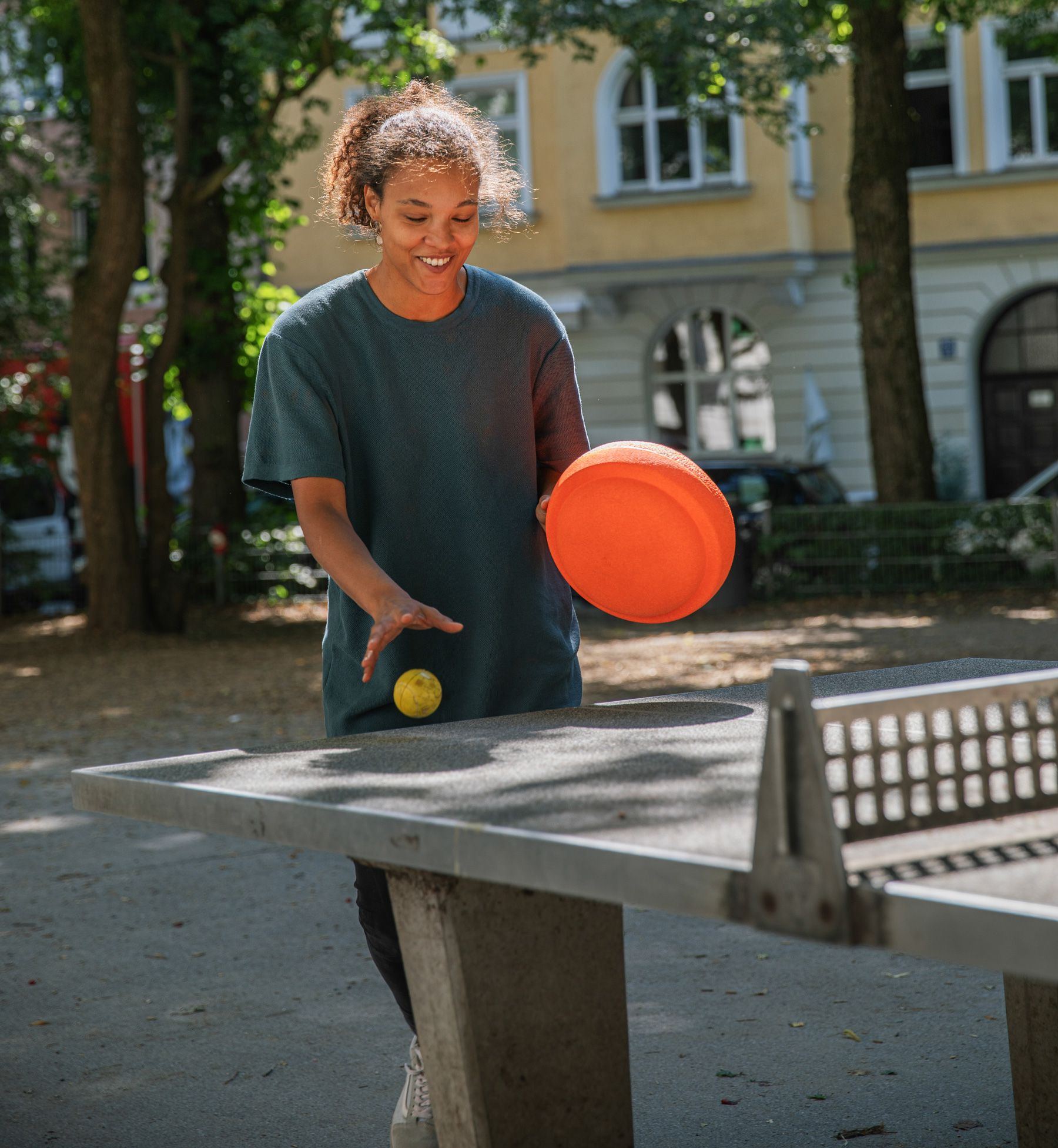 Stapelstein orange
