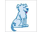 Erkennungsschilder Aufkleber, Tiere