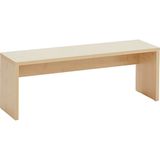 444.353.573.01 - Stapelbank in Dekor Eiche geölt, B 120 x H 46 x T 37 cm
