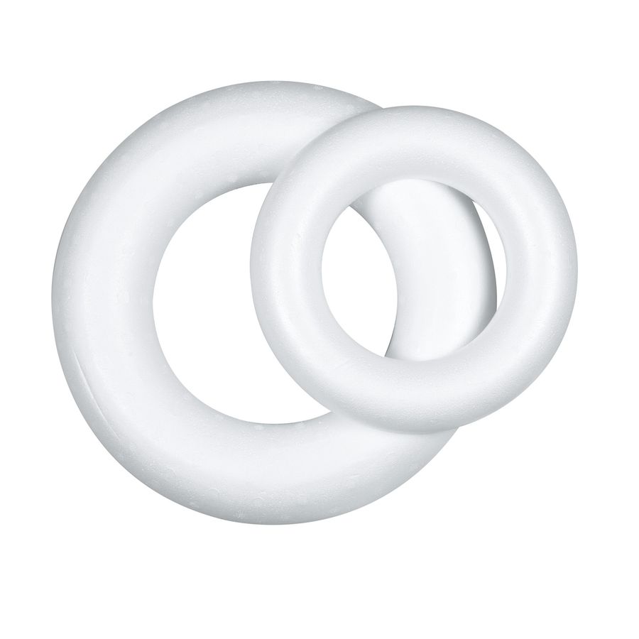 Styroporhalbring Ø 25 cm