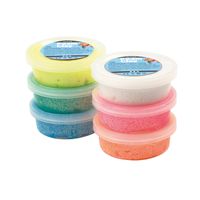 Foam Clay Glitter, 6 x 14 g