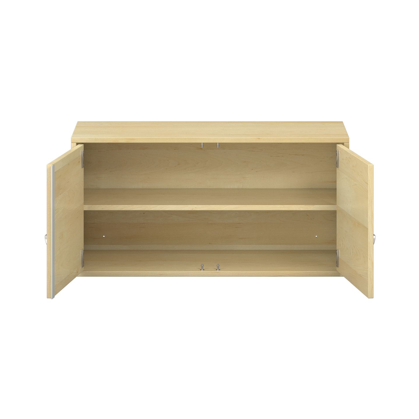 Pureo Hängeschrank Doppeltüren, Furnier
mit 1 Einlegeboden
B 100 x H 50 x T 42 cm