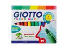 Giotto Turbo maxi, 12 Farben