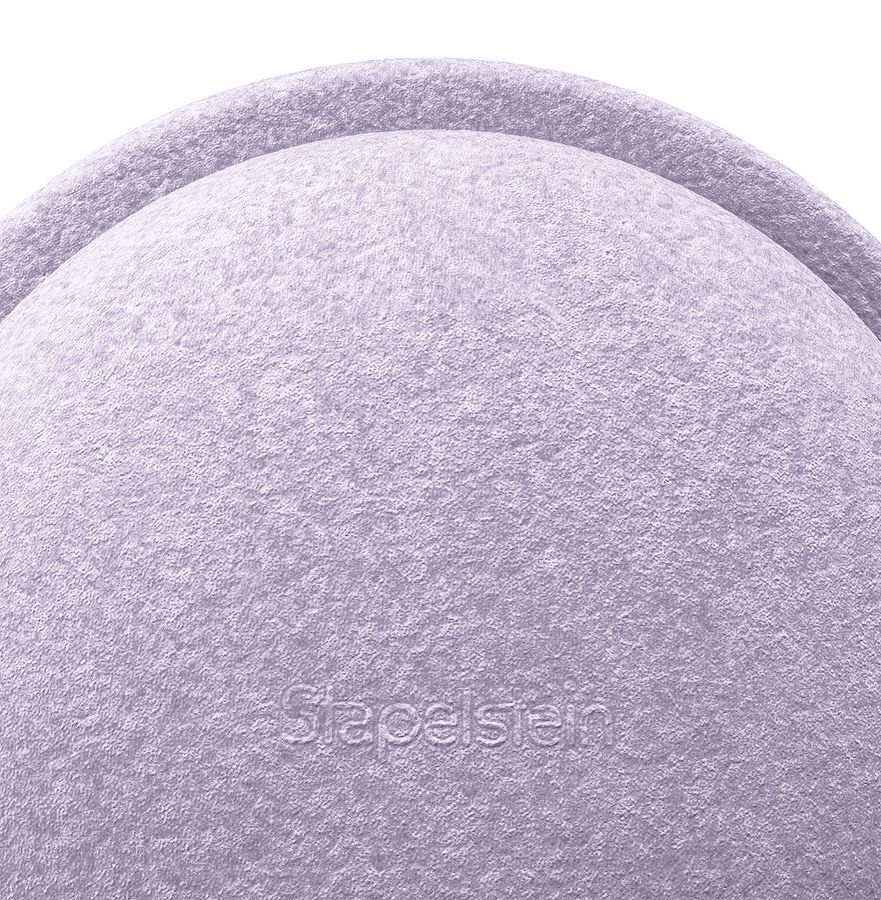 Stapelstein light violett