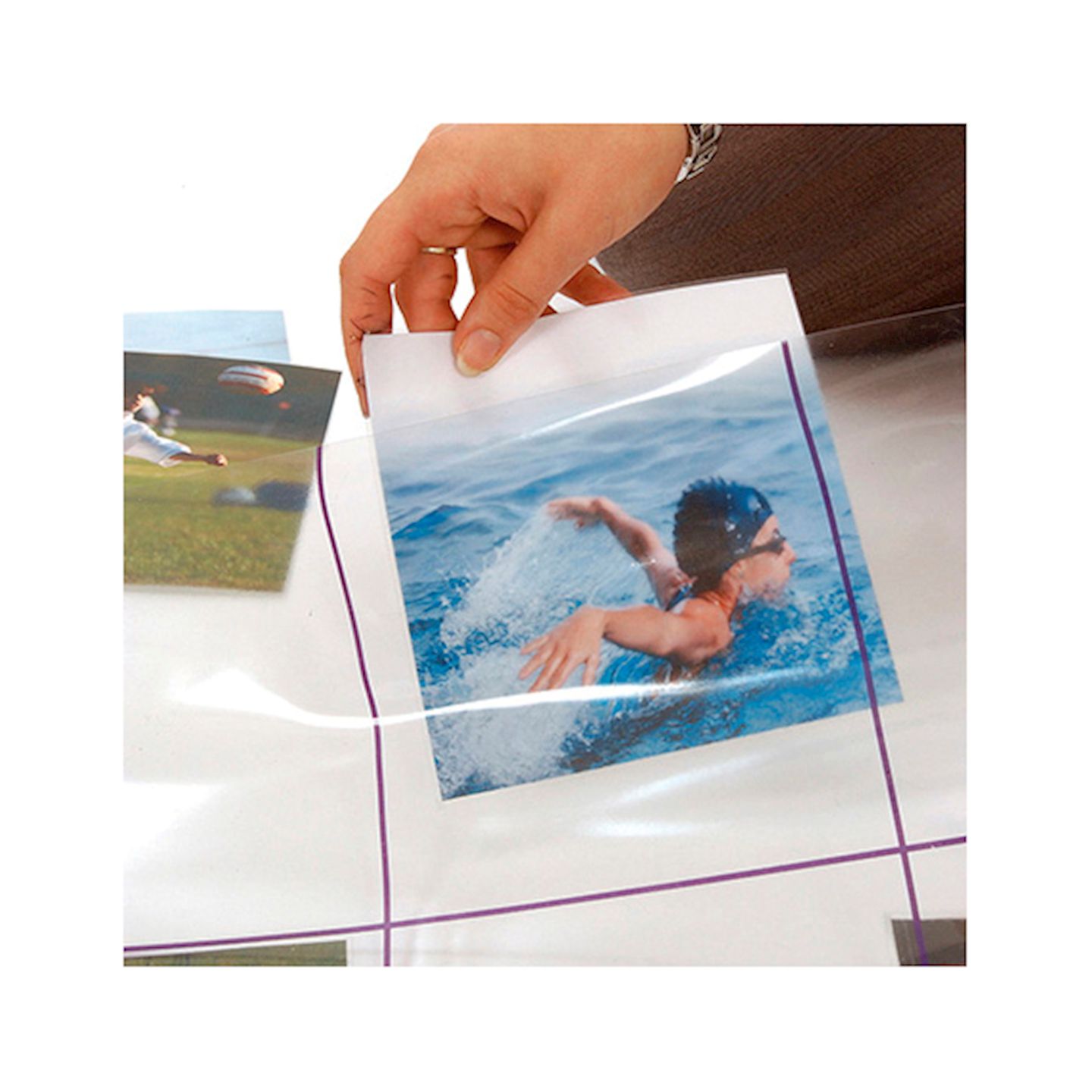 Bee-Bot Rasterfolie transparent 60 x 60 cm