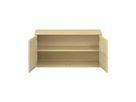 Pureo Hängeschrank Doppeltüren, Furnier
mit 1 Einlegeboden
B 100 x H 50 x T 42 cm