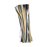 Edelbast matt 30 m, Multicolor natur/weiss