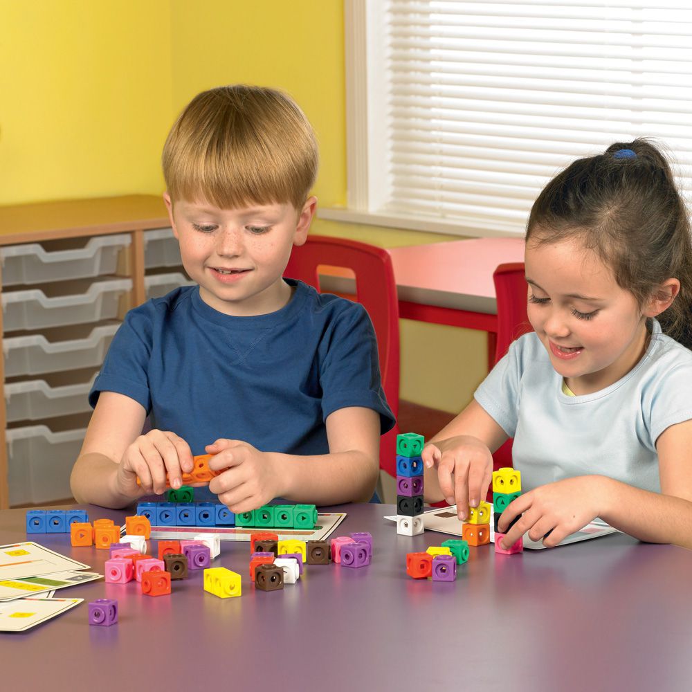 MathLink Steckwürfel-Spiele-Set