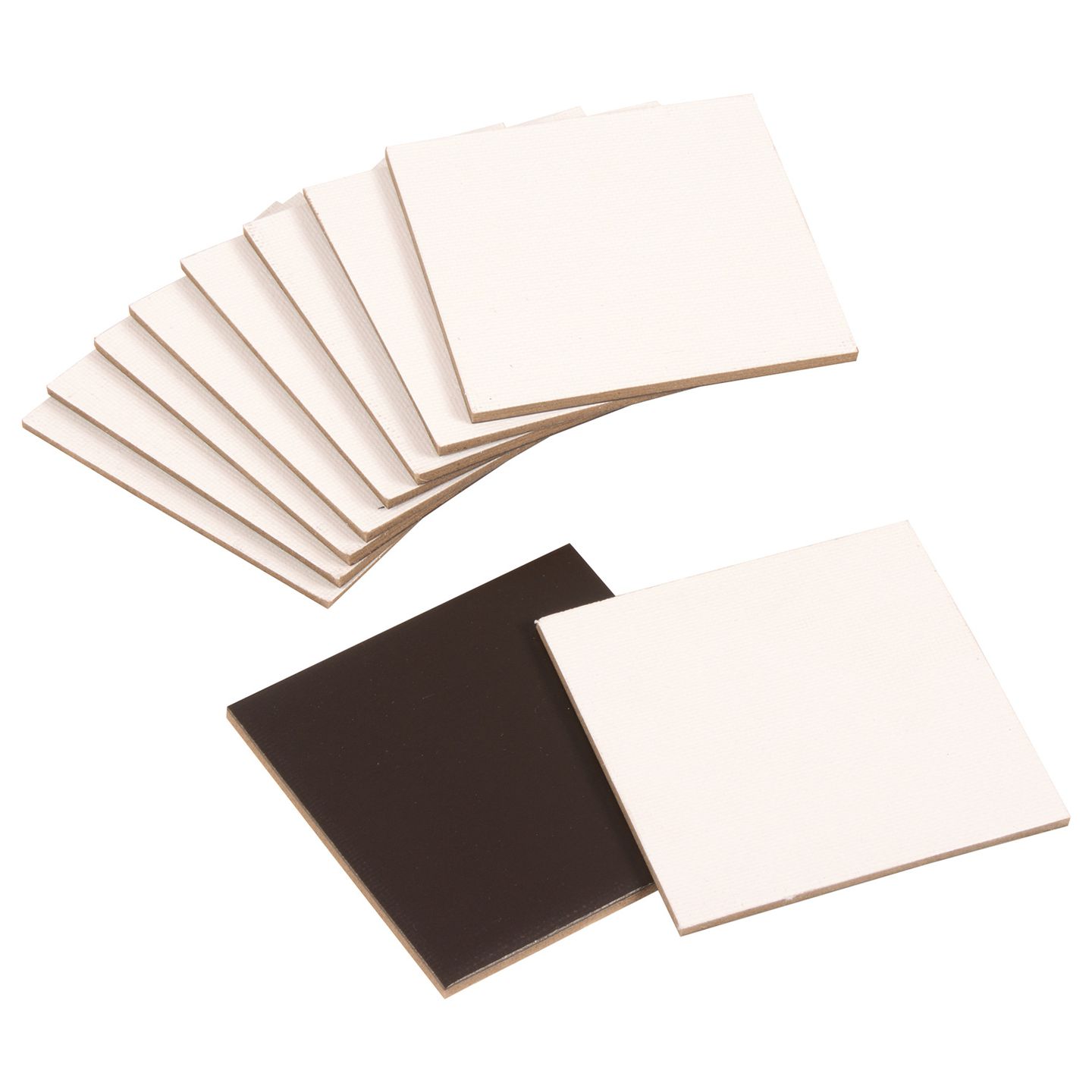 Magnet Leinwandquadrate 12er Set