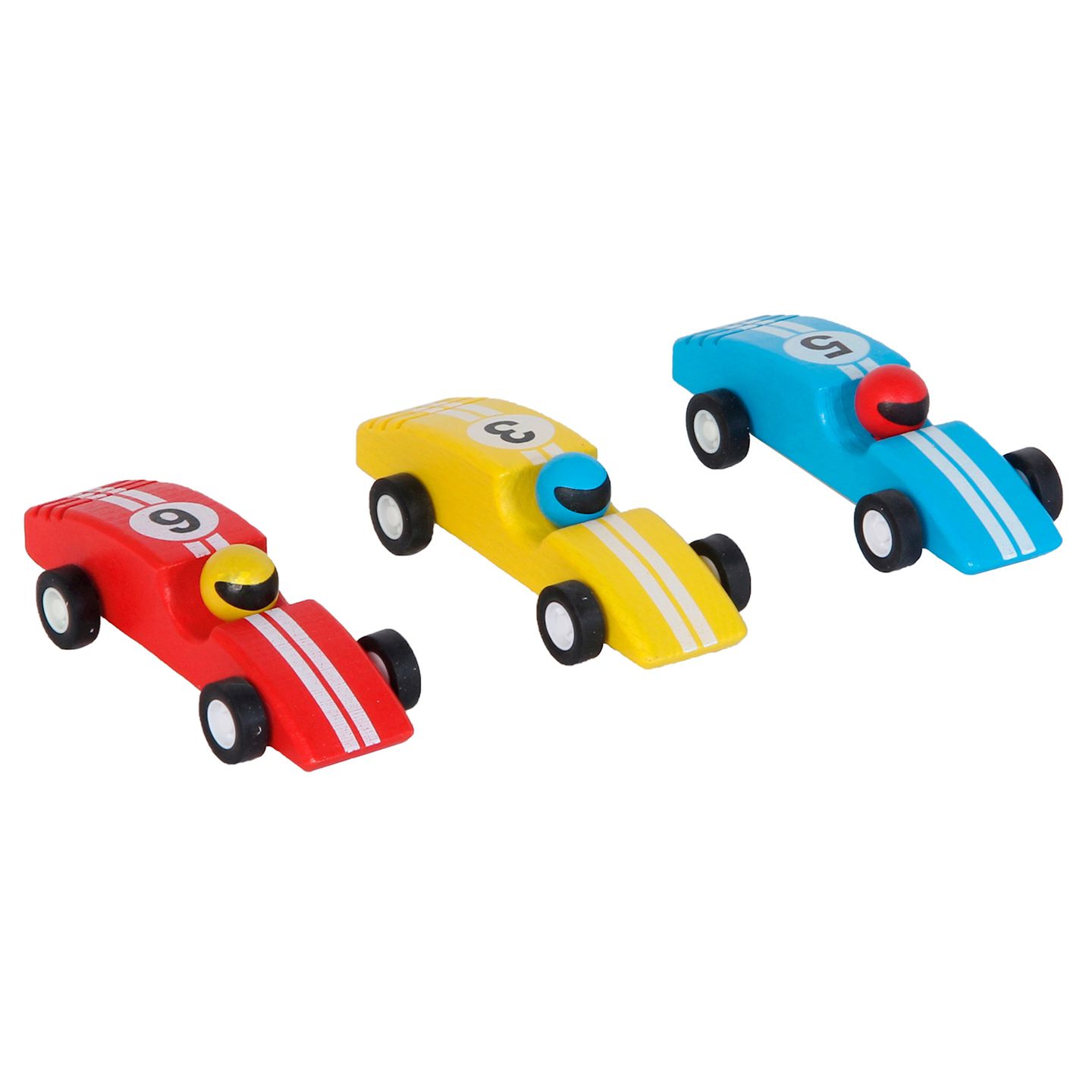 Rennwagen mit Rückzugmotor