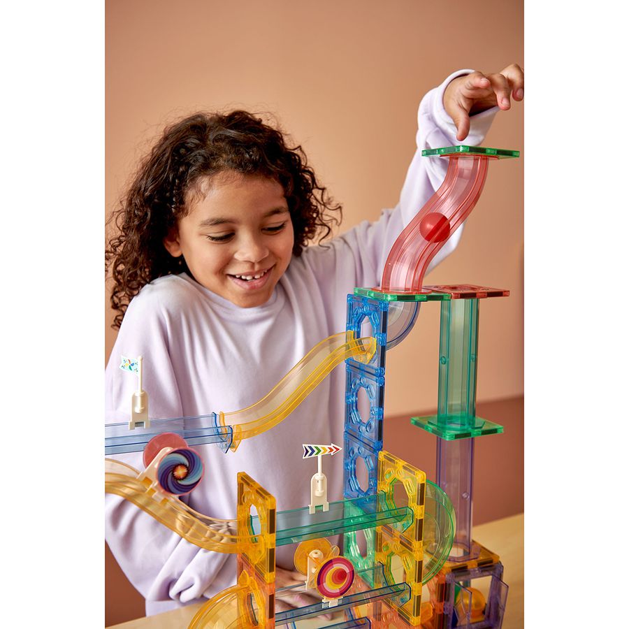 Mag Genius Building Blocks Marble Run 189 Stk.