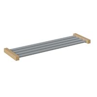 Schuhrost Aluminium, 5 Plätze B 100 x H 4 x T 28 cm