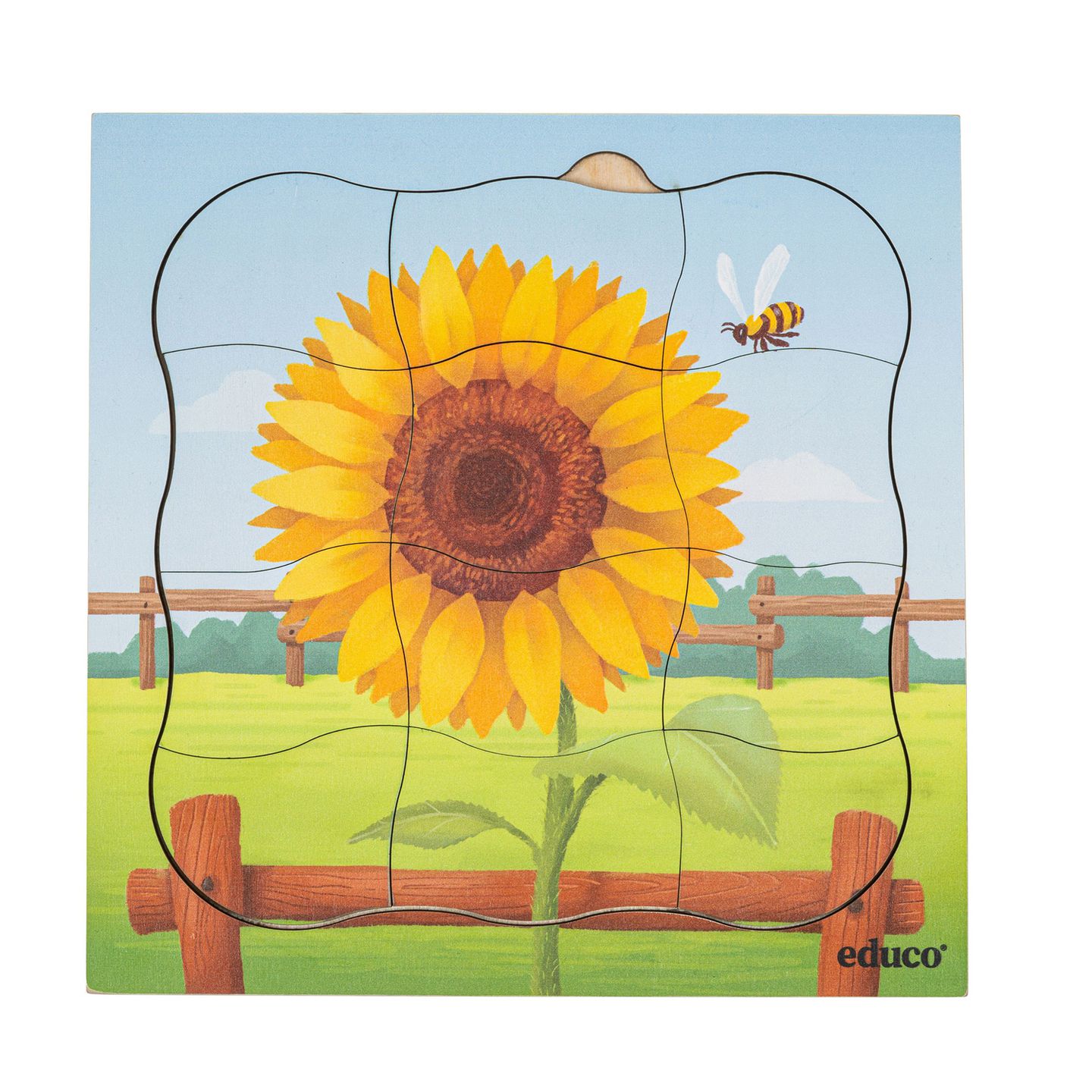 Lagenpuzzle Sonnenblume