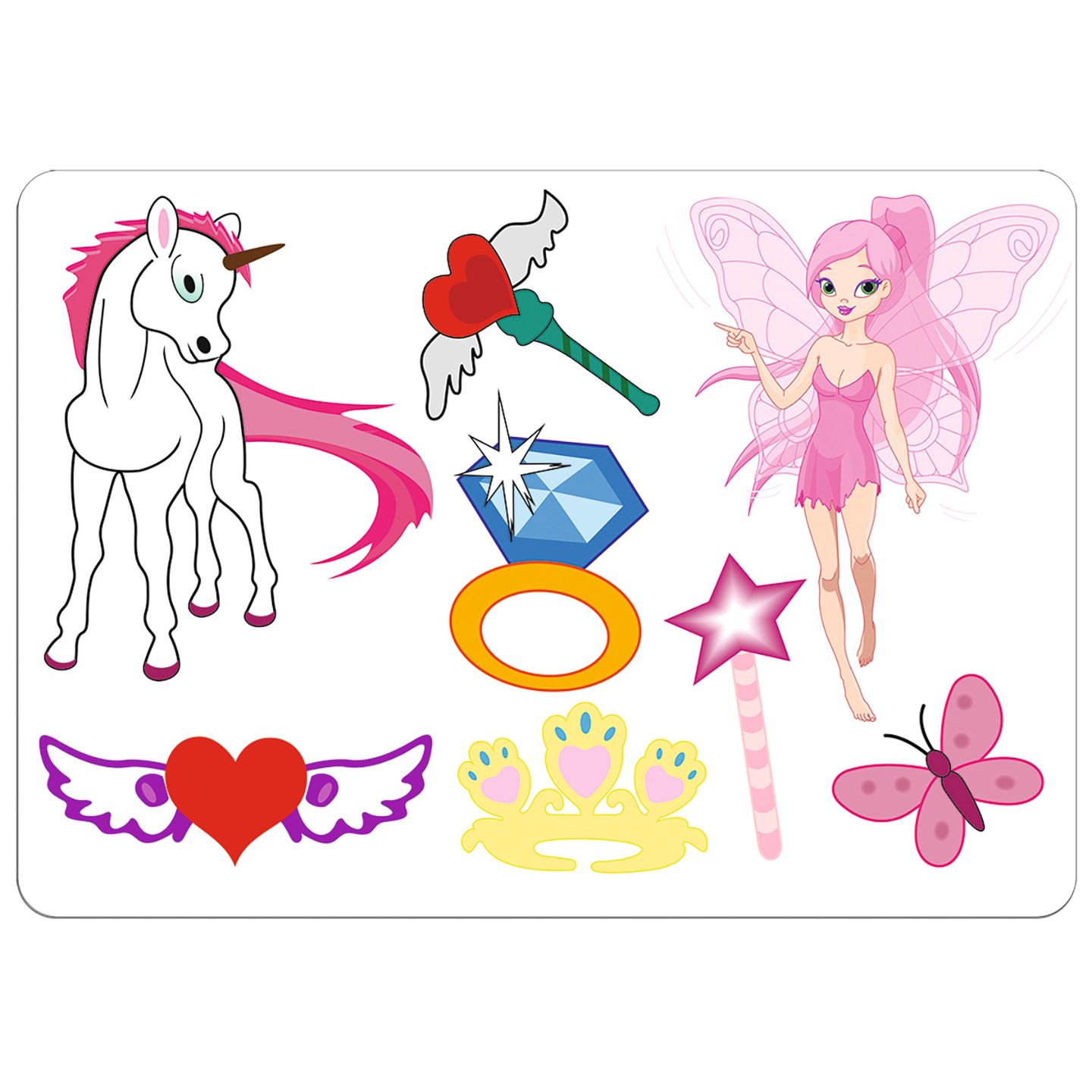 Malschablonen Mädchen