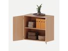 Aufsatzschrank mit Doppeltüren, 1 Einlegeboden, B 100 x H 72 x T 40 cm