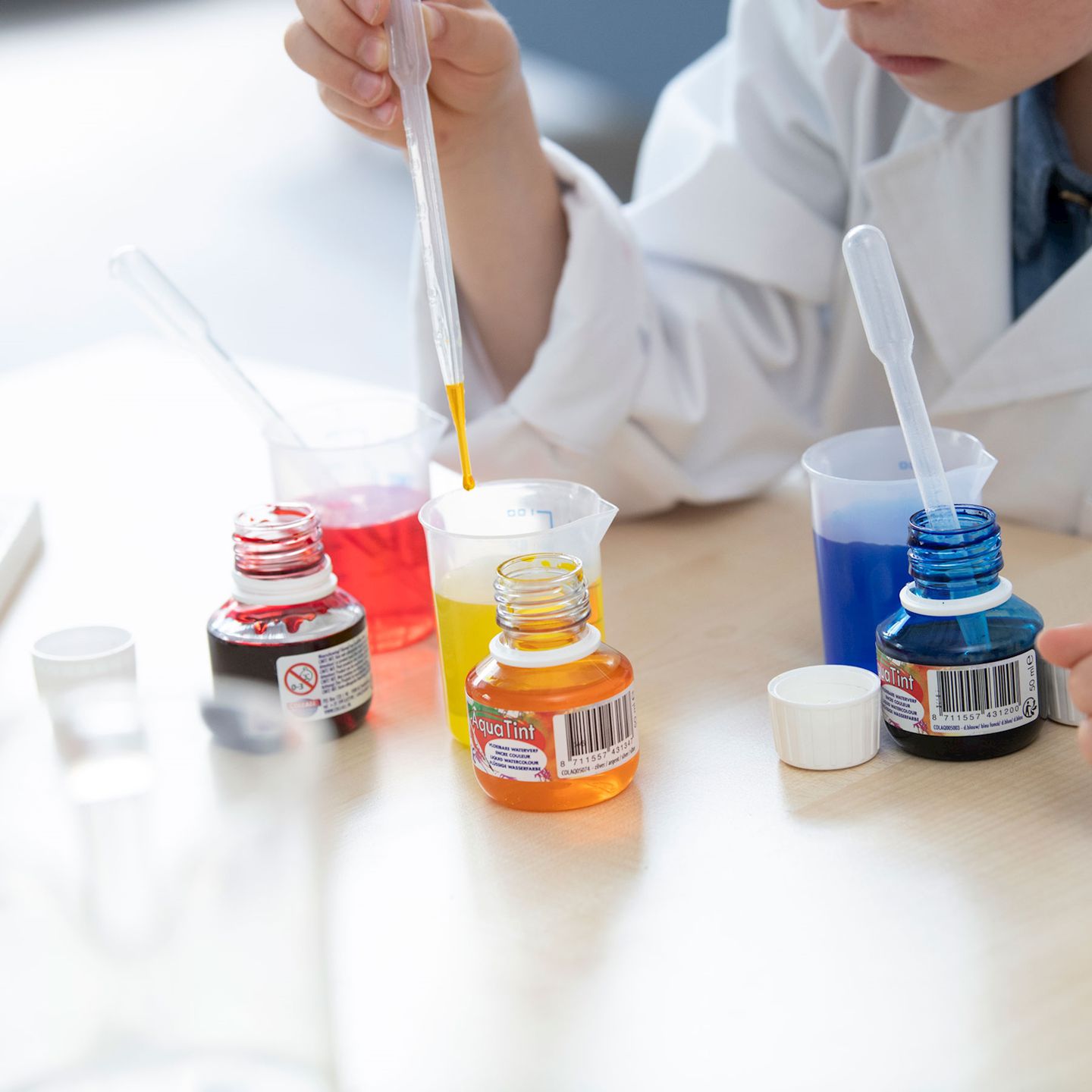 Experimentierset Farben mischen