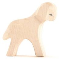 Lamm stehend Holz