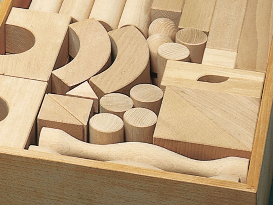 Bauklötze aus Holz