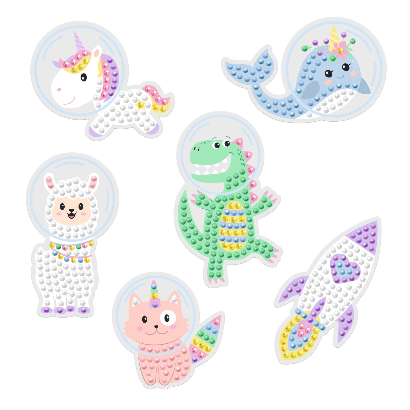 Diamond Painting Sticker Tiere