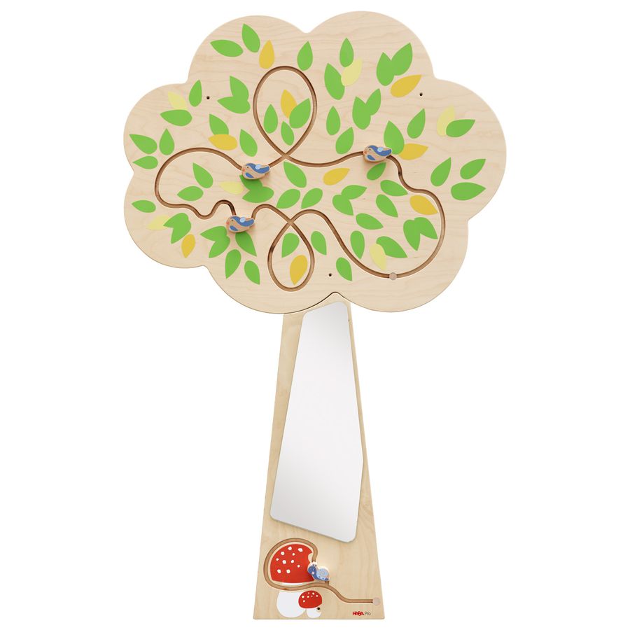 Applikation Baum mit Spiegel, B 91,8 x H 147,5 cm