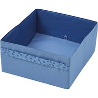 Stoffbox hellblau/blau
B 29 x H 15 x T 35 cm