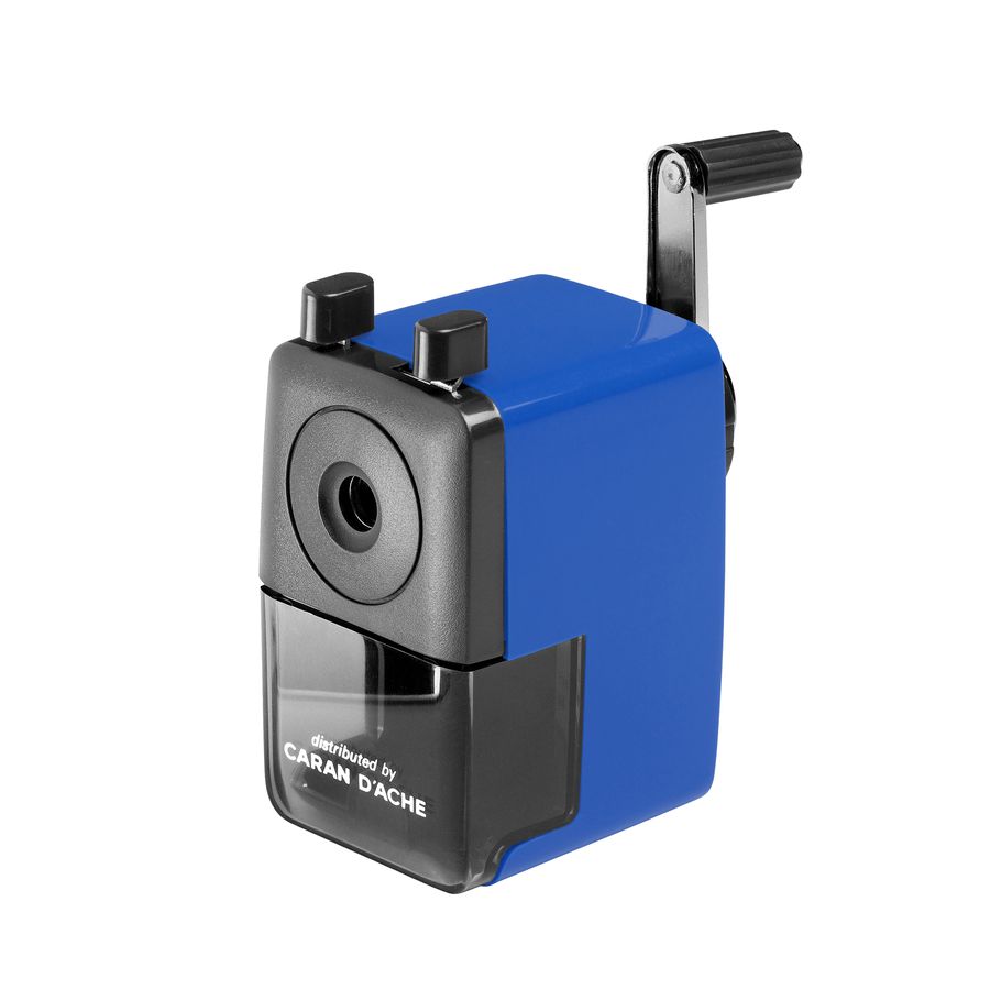Spitzmaschine Caran d'Ache blau