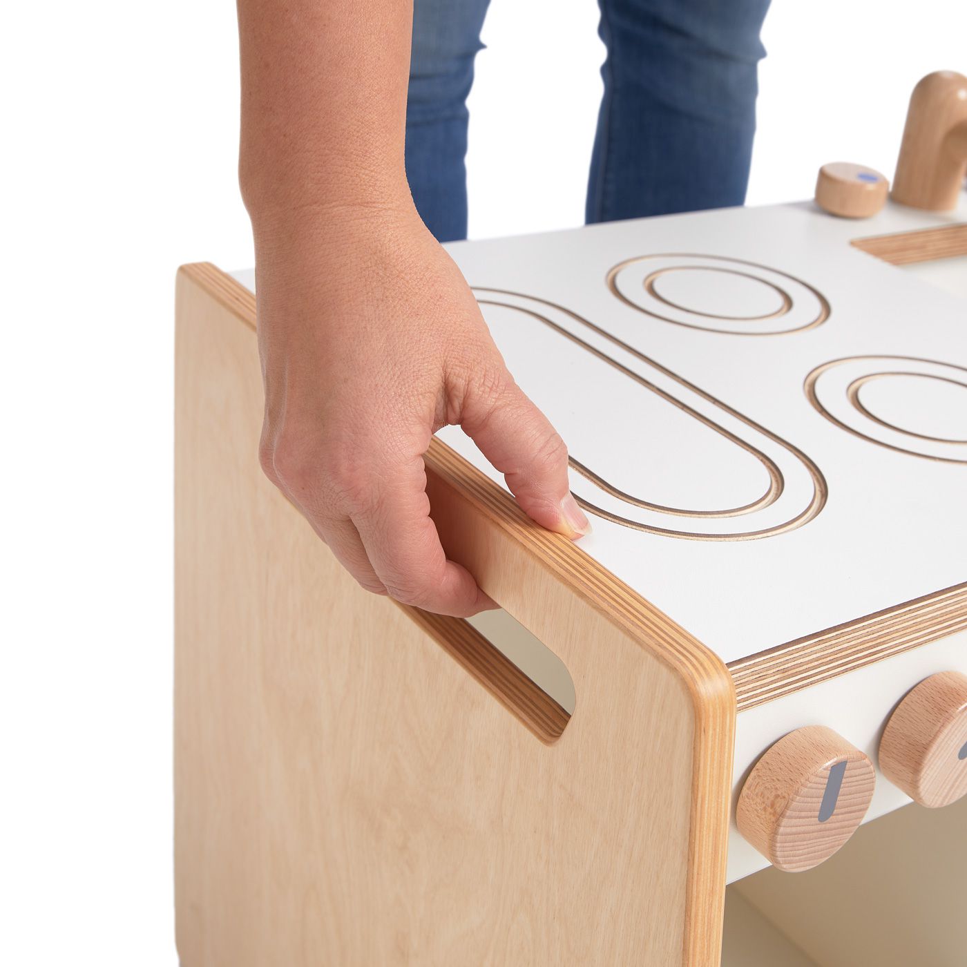U3 Spielküche mit Haltestange und Griff