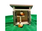 Kaninchenstall leer