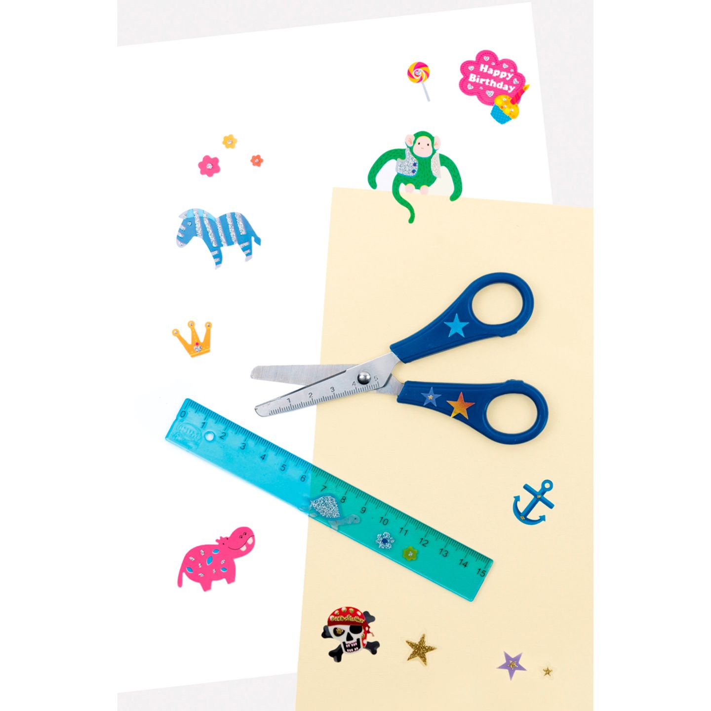 Glitzer-Sticker Fantasia