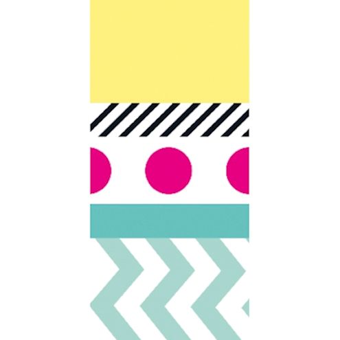 Washi Tape, Set aus 5 Rollen