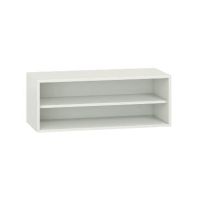 Pureo Regalschrank offen, 1 Einlegeboden, Dekor, B 100 x H 33,9 x T 42 cm