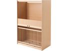 Krippen-Etagenbett mit Gitter