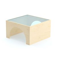 Baupodest-Tunnel mit Glas, B 70 x H 40 x T 70 cm
