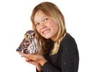 Eule Handpuppe