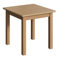 Quadrattisch, B 80 x T 80 cm mit Schichtstoffplatte Buche Tischhöhe 59 cm