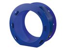 Laternen Rohlinge rund, blau, 5 Stück