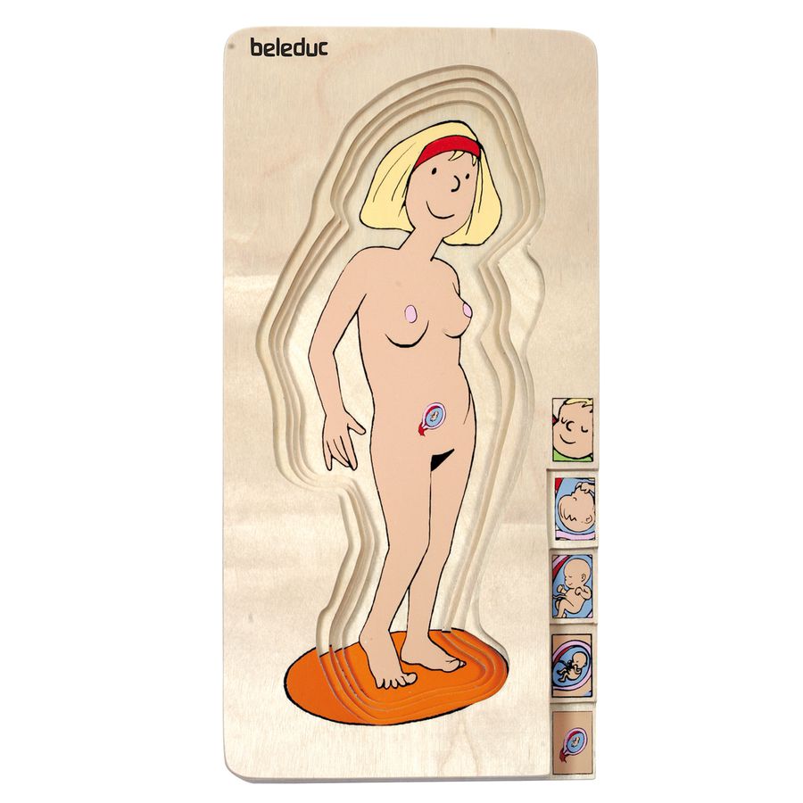 Lagenpuzzle Mutter & Kind, 27 Teile