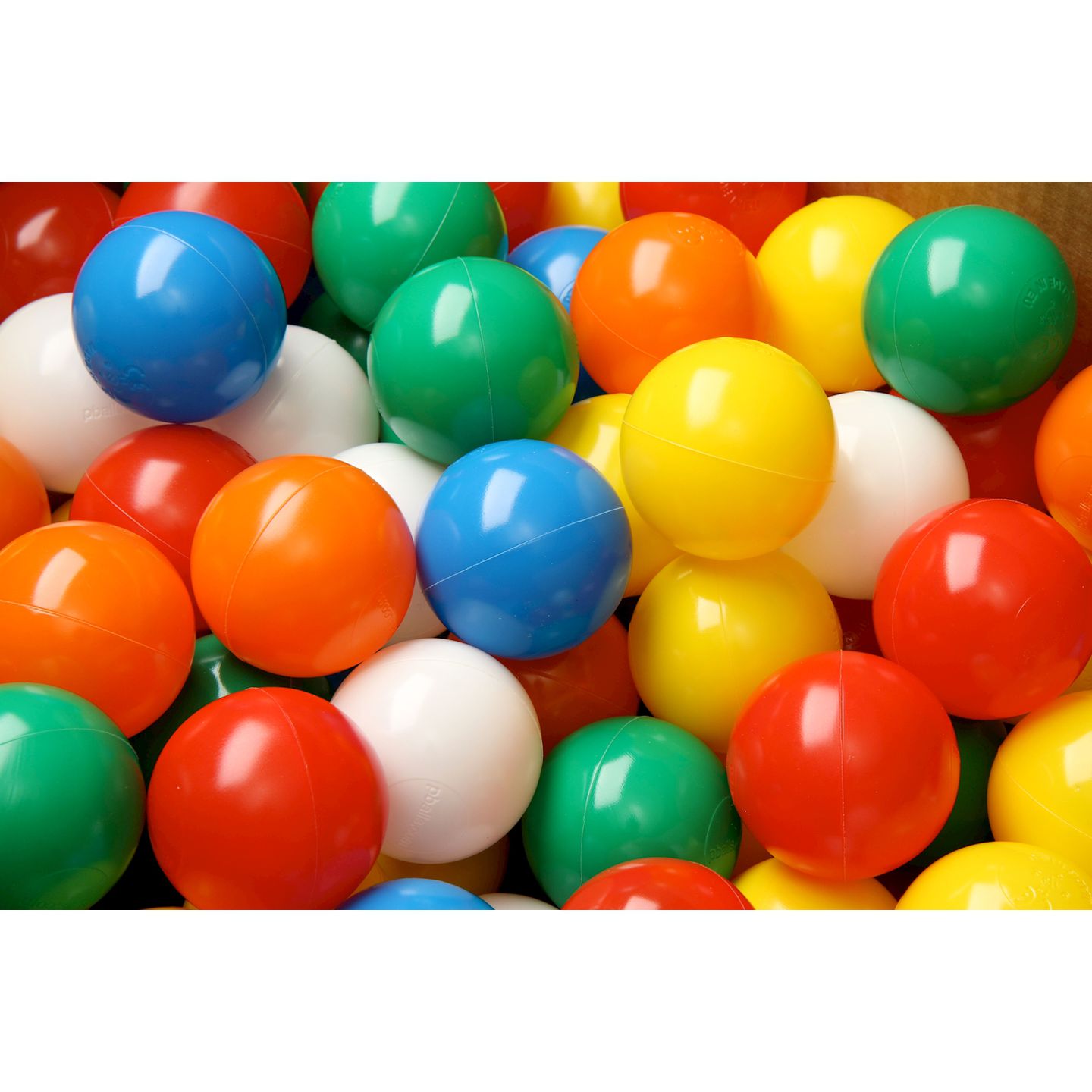 Ballbad-Bälle bunt