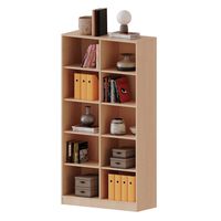 Regal mit Sockel und Mittelwand, 8 Einlegeböden, B 100 x H 190 x T 40 cm